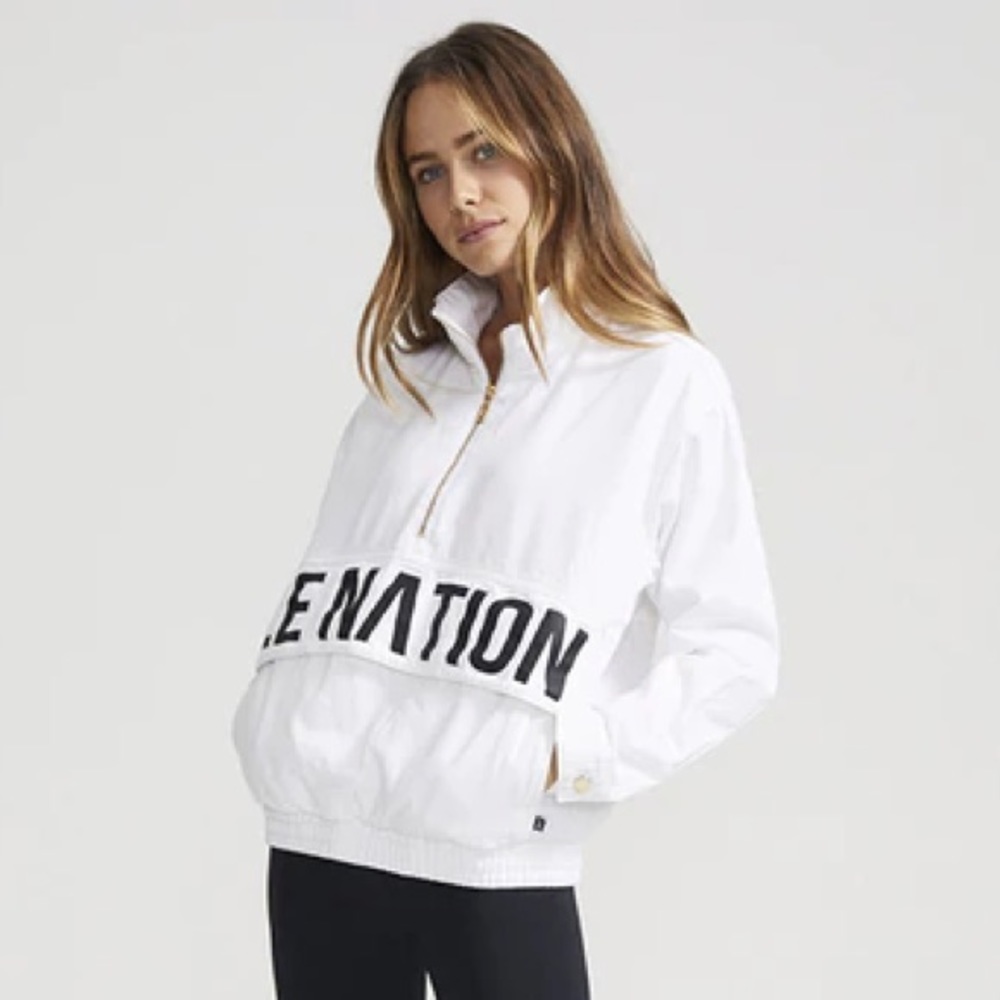 P.E. Nation | 1967 Denim Pullover Anorak Jacket